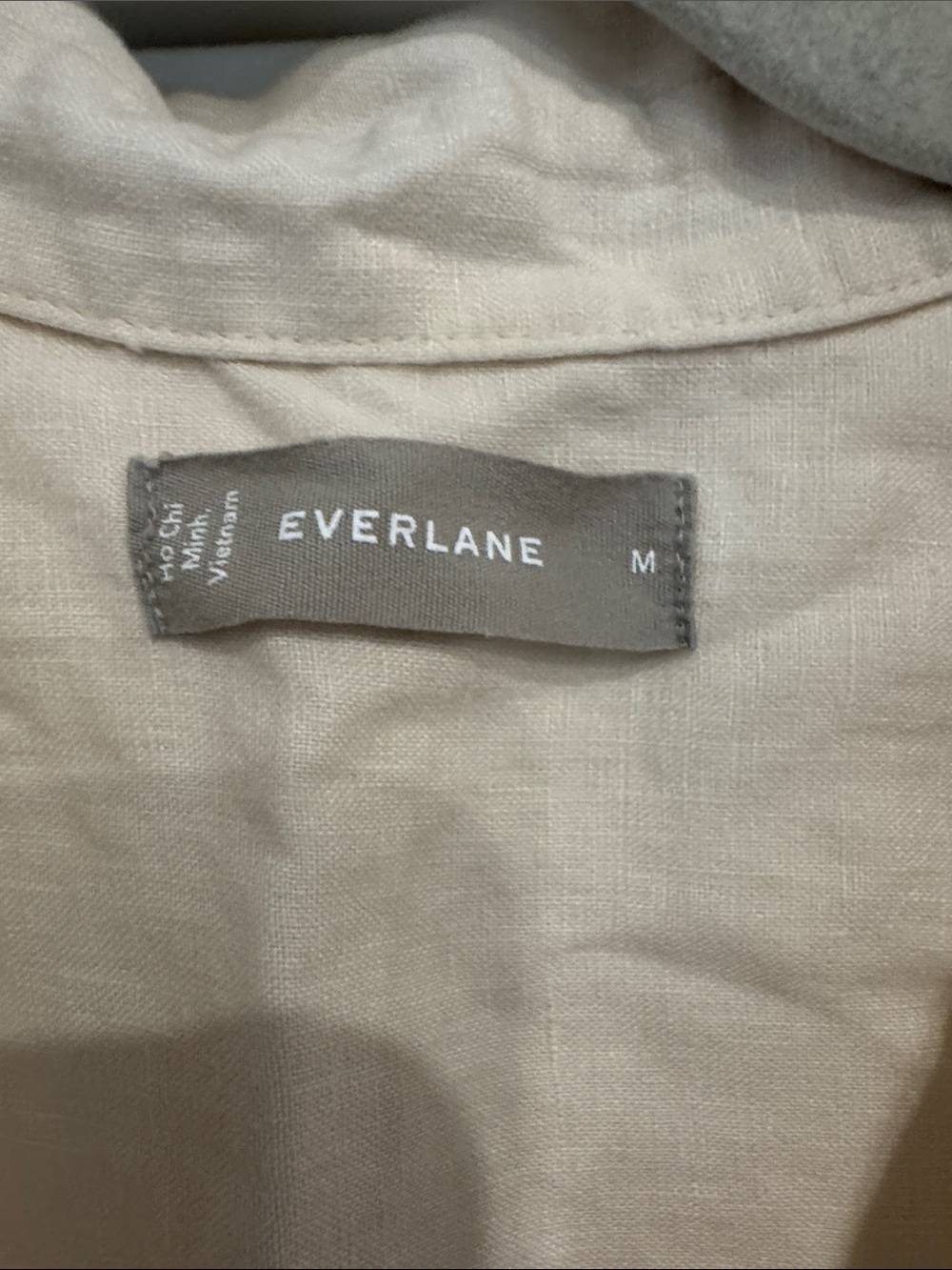 Everlane Linen Oversized Button Down Size M - Picture 3 of 6